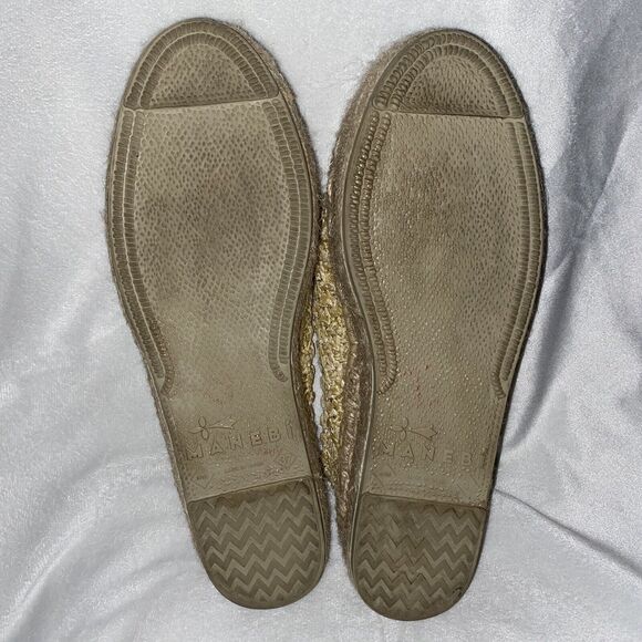 Manebi Yucatán Raffia Women’s Espadrilles Shoe Size 37 - Picture 11 of 13